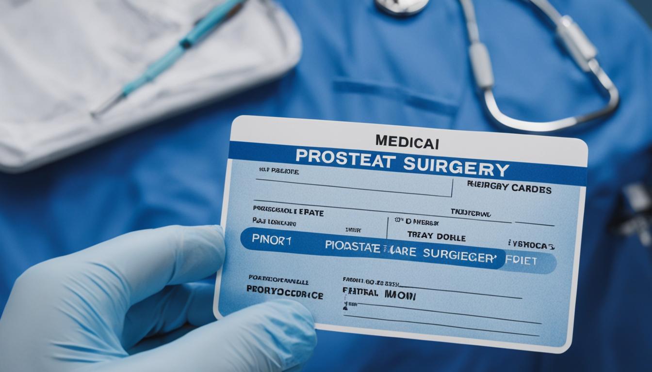 how much does medicare pay for prostate surgery